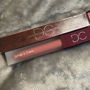 Dominique cosmetics berries and creme lipstick, in pink